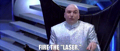 dr evil laser gif