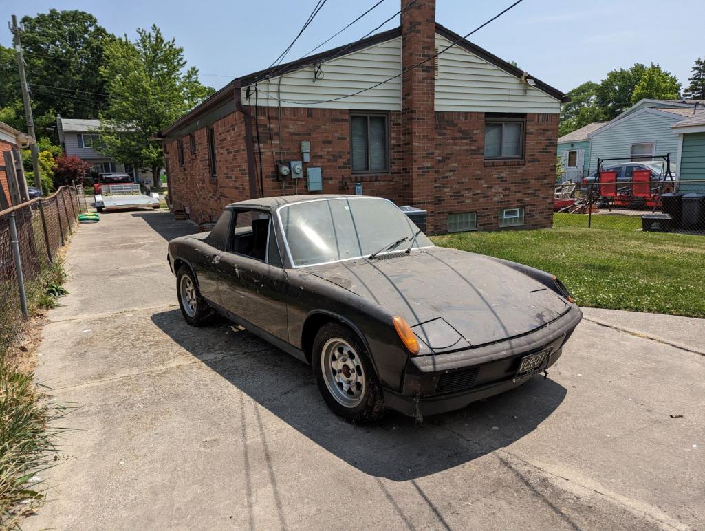 914World SOLD Black 1973 Porsche 914 Project