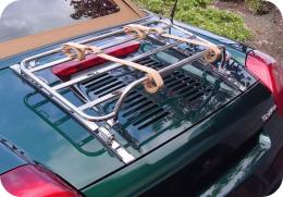 stainless steel toyota mr2 rear trunk carrier / rack #2